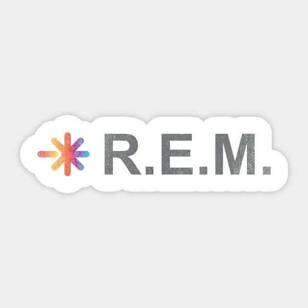 r.e.m.IX Sticker by goksisis